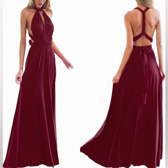 Red Infinity Dress - Picture 2 of 3